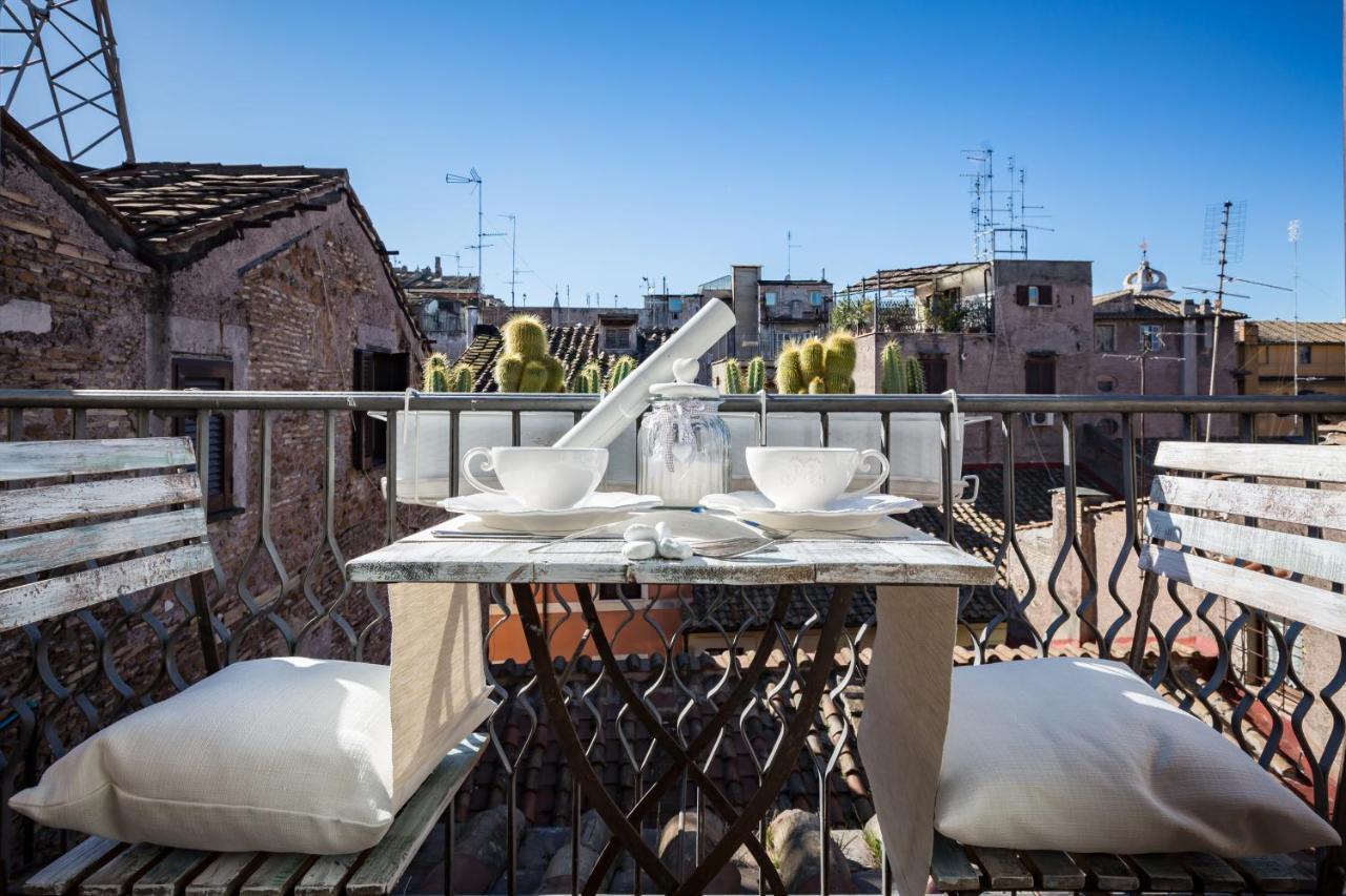 Ferienwohnung Campo Dei Fiori Luxury With Balcony Rom Exterior foto